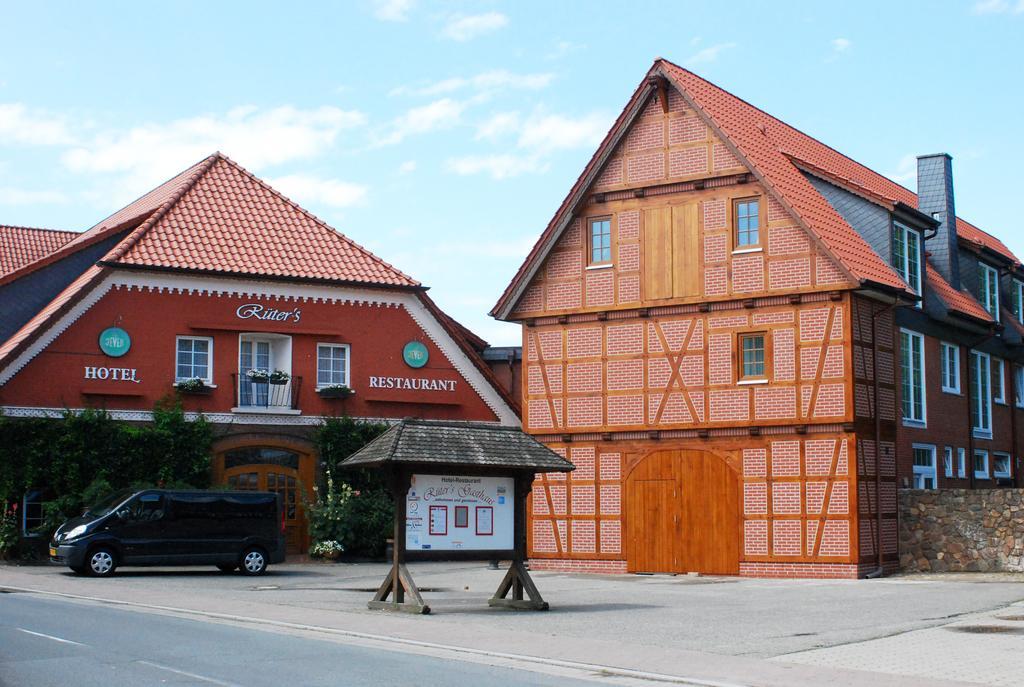 Rueter'S Hotel & Restaurant Salzhausen Exteriör bild